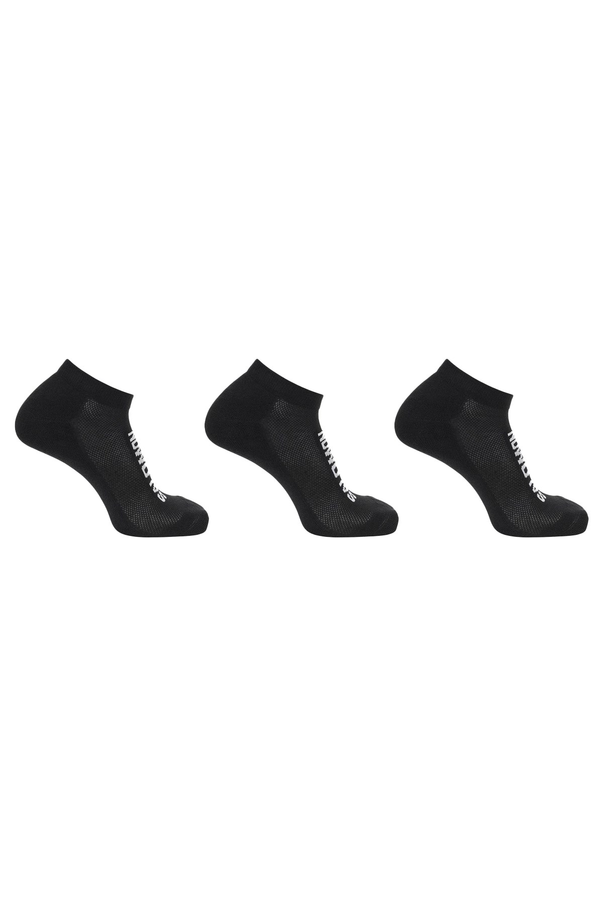 Salomon Everyday Low 3-Pack Unisex Çorap LC2087000 Siyah