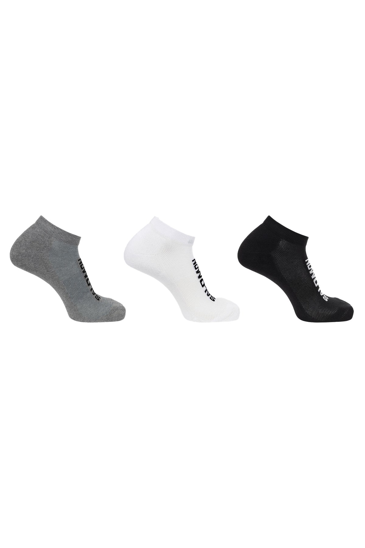 Salomon Everyday Low 3-Pack Unisex Çorap LC2087100 Siyah