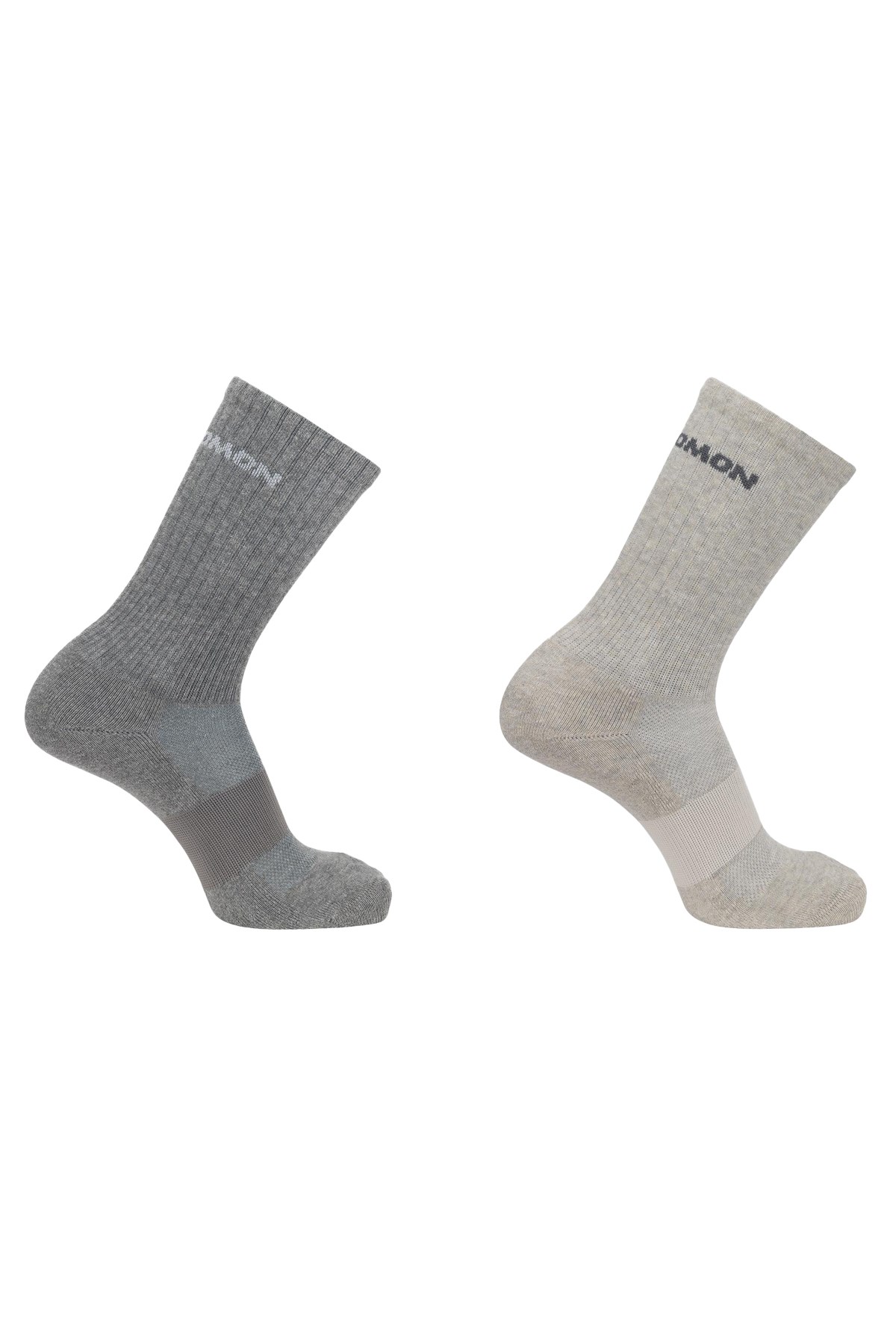 Salomon Evasion Crew 2-Pack Unisex Çorap LC2087400 Gri