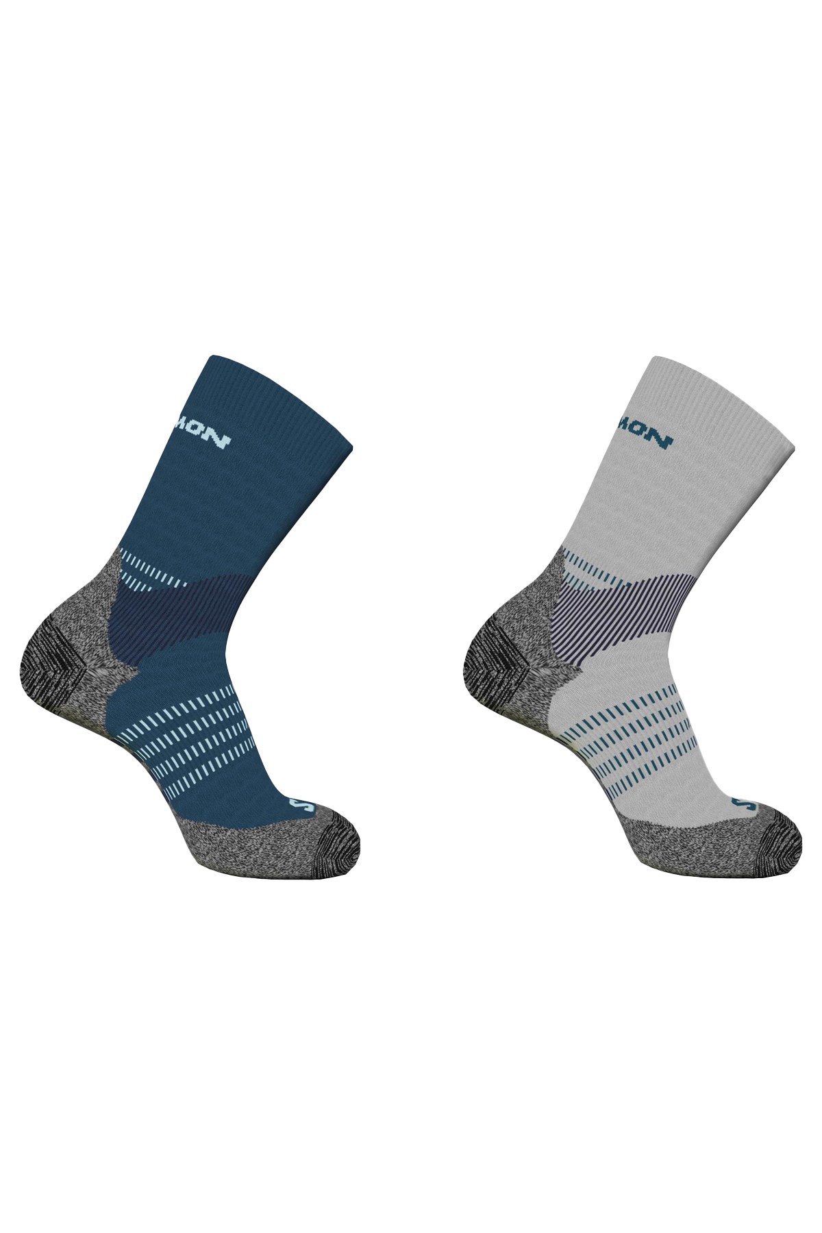Salomon X Ultra Access Crew 2-Pack Unisex Çorap LC2166100 Gri