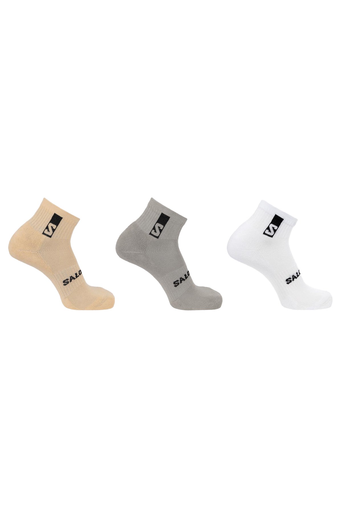 Salomon Everyday Ankle 3-Pack Unisex Çorap LC2169600 Beyaz