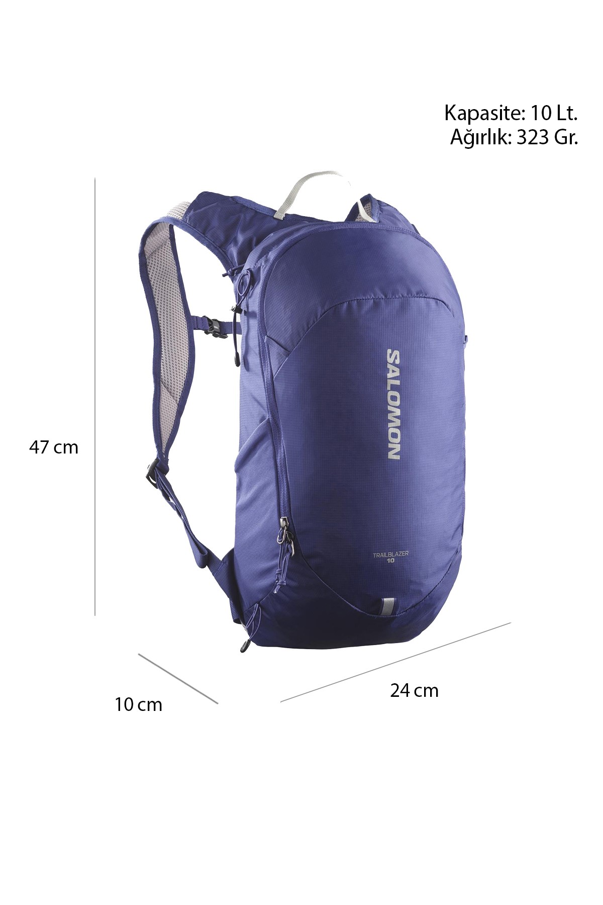 Salomon Trailblazer 10 Unisex Sırt Çantası LC2183000 Mavi