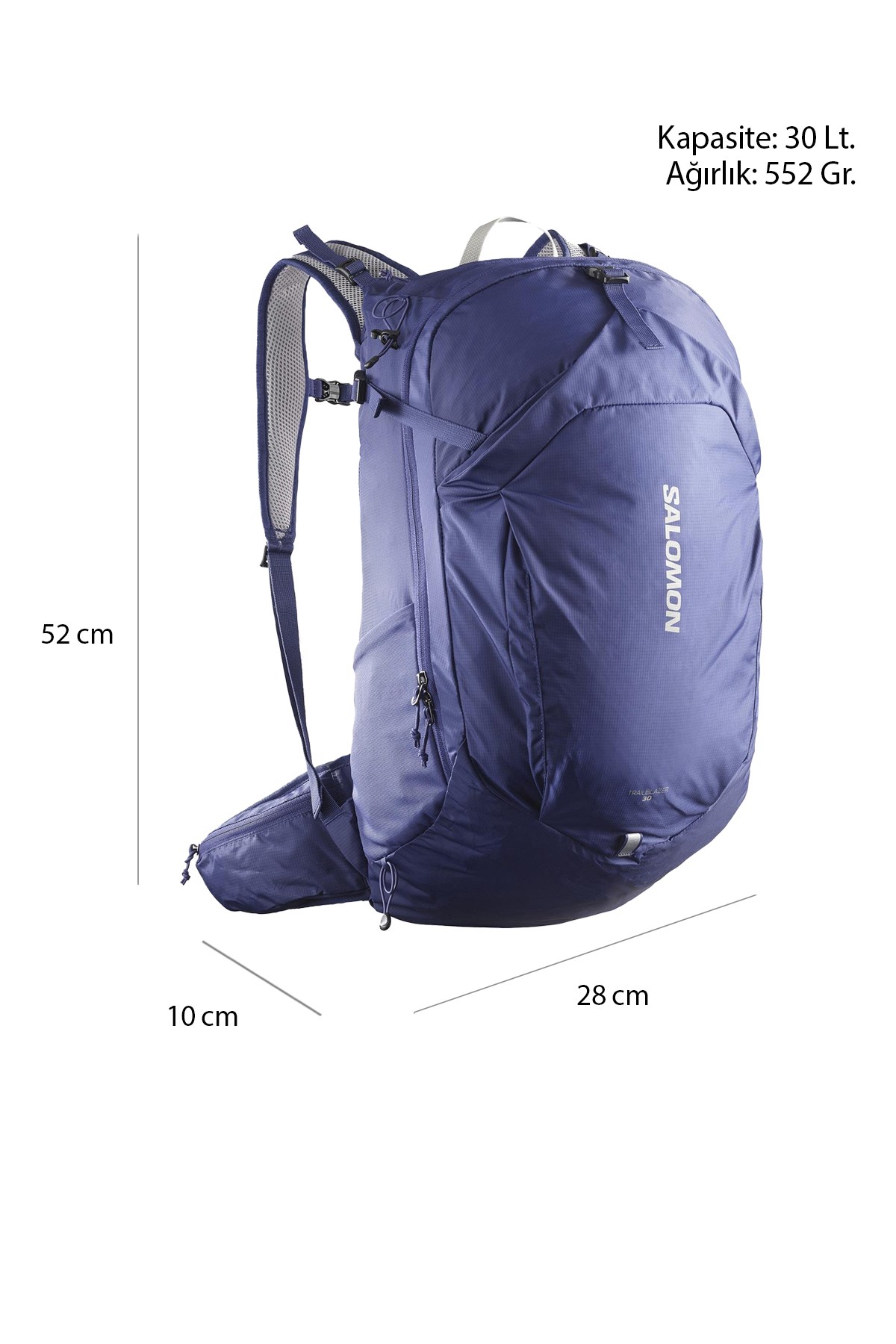 Salomon Trailblazer 30 Unisex Sırt Çantası LC2183300 Mavi