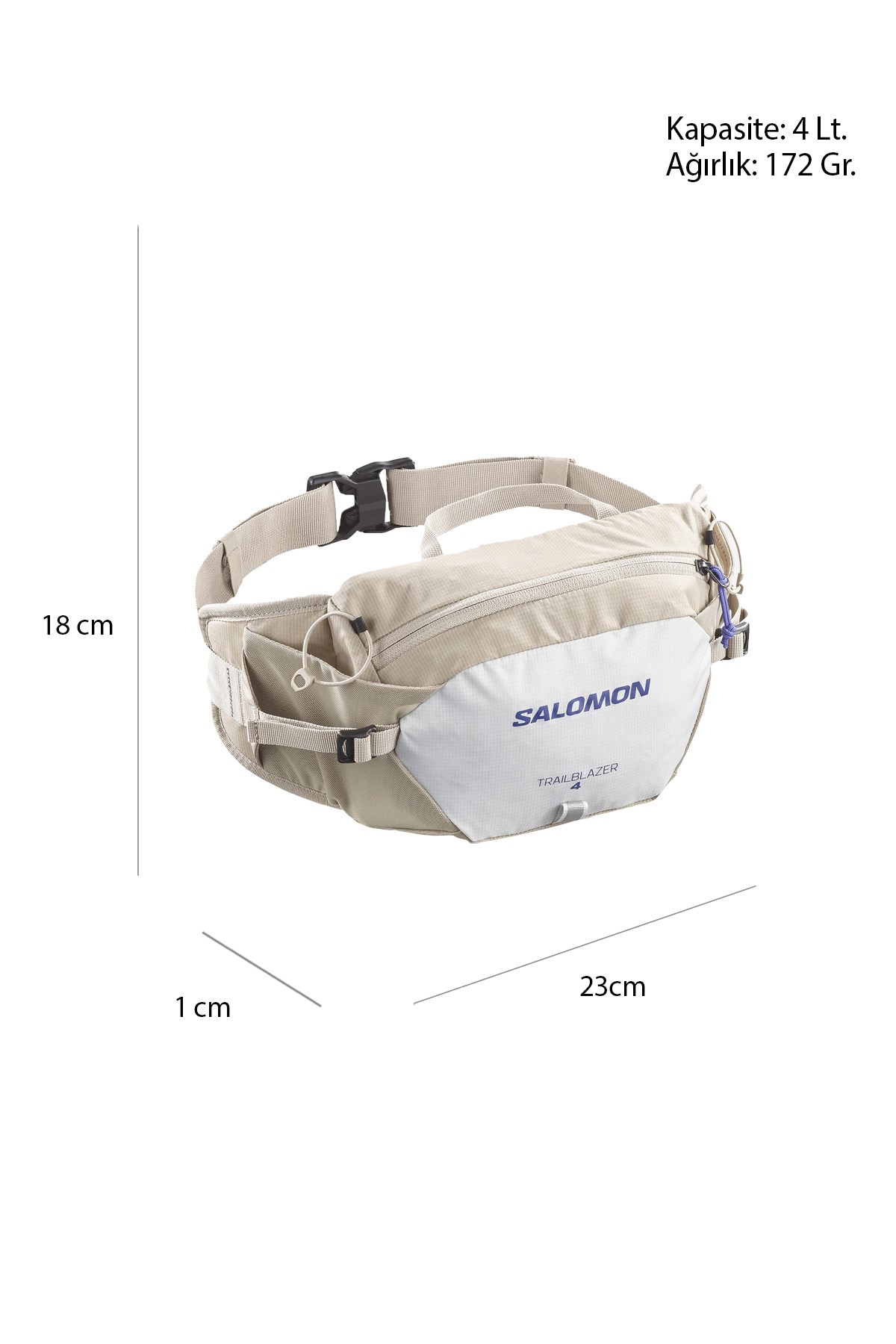Salomon Trailblazer Belt Unisex Bel Çantası LC2183900 Ekru