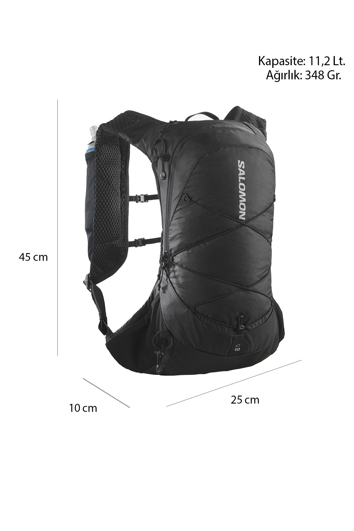 Salomon Xt 10 Unisex Sırt Çantası LC2184600 Siyah