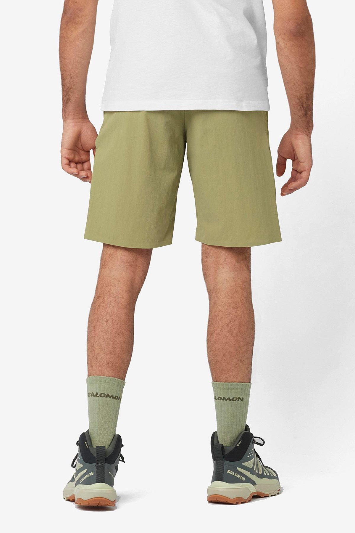 Salomon Wayfarer Ease Erkek Outdoor Şort LC2210300 Yeşil