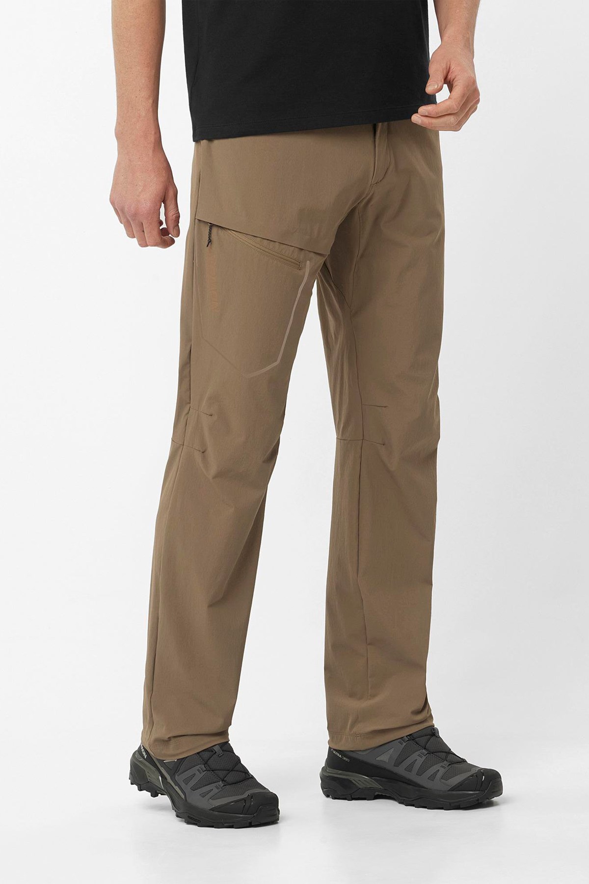 Salomon Wayfarer Erkek Outdoor Pantolon LC2216600 Kahverengi