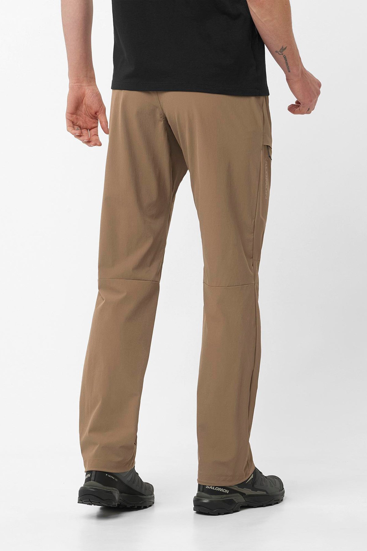 Salomon Wayfarer Erkek Outdoor Pantolon LC2216600 Kahverengi