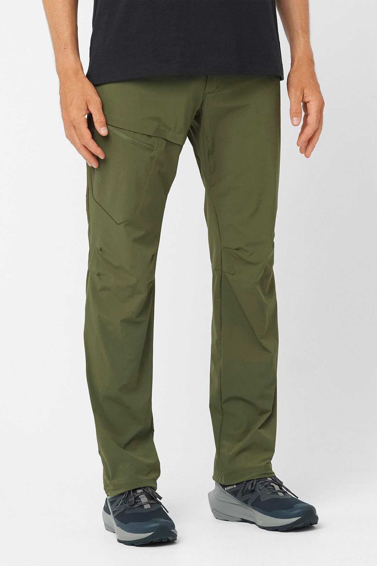 Salomon Wayfarer Erkek Outdoor Pantolon LC2216800 Yeşil