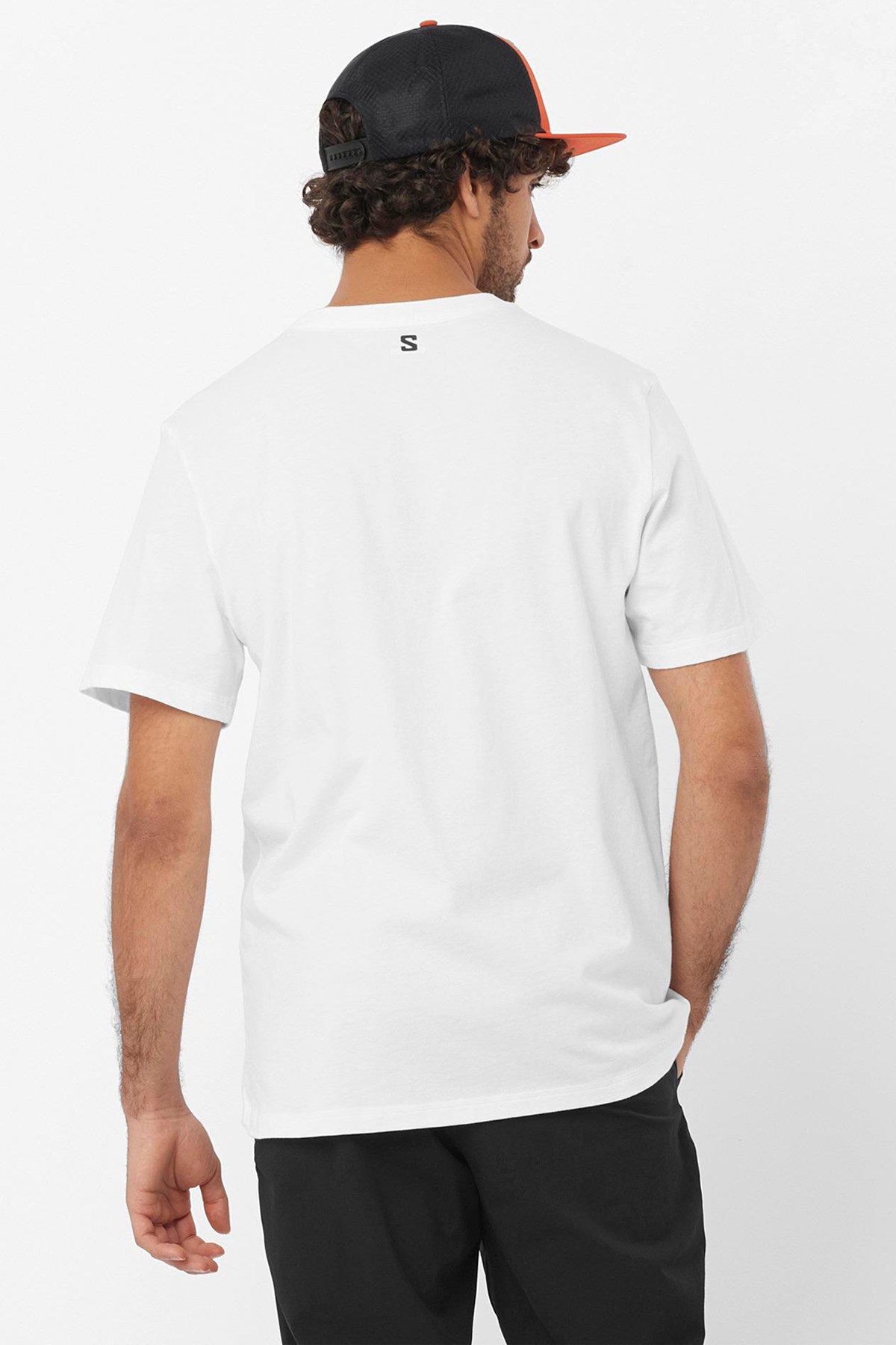 Salomon Running Graphic Erkek Tişört LC2218900 Beyaz