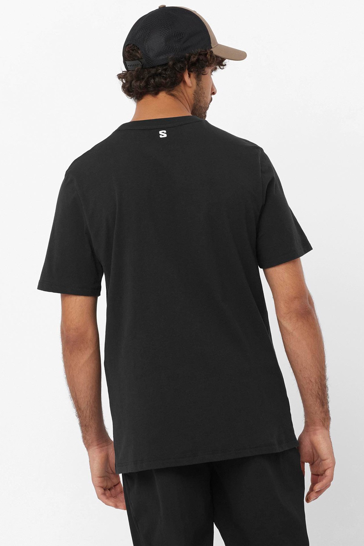Salomon Graphic SS Erkek Tişört LC2219200 Siyah