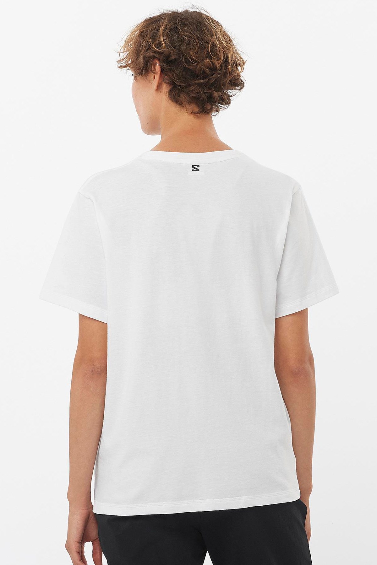 Salomon Logo Combo Kadın Tişört LC2233000 Beyaz