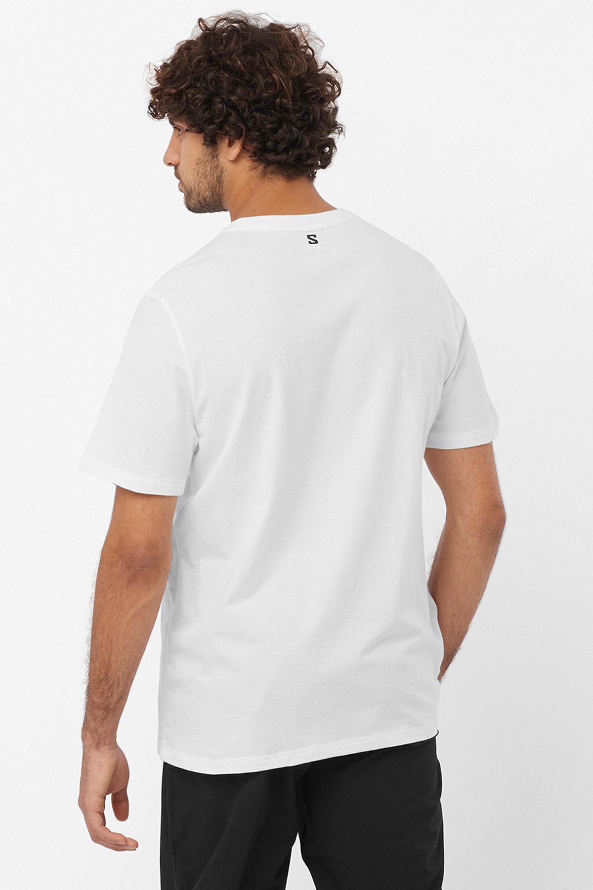 Salomon Graphic SS Erkek Tişört LC2246900 Beyaz