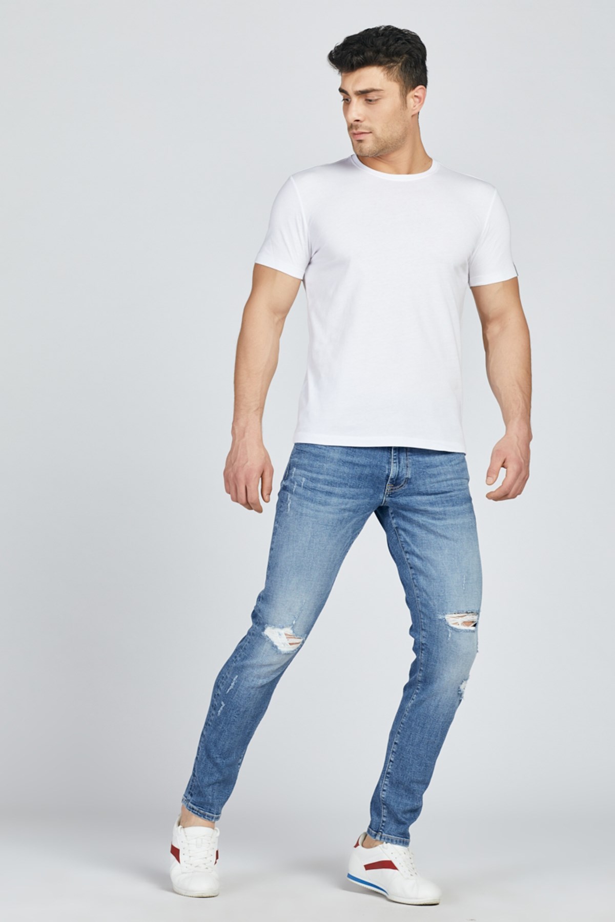 Loft Basic Erkek Tişört 021165 Beyaz