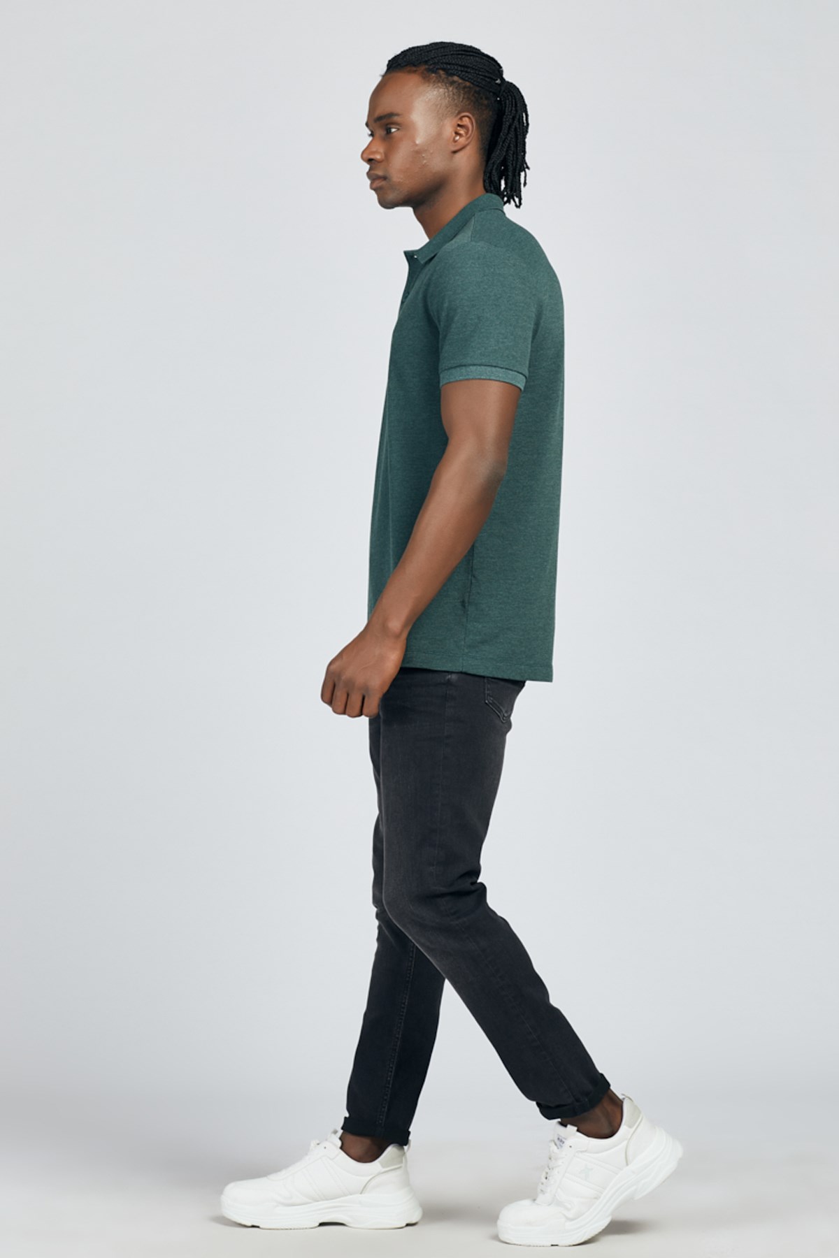 Loft Regular Fit Polo Yaka Erkek Tişört LF2007514 Haki