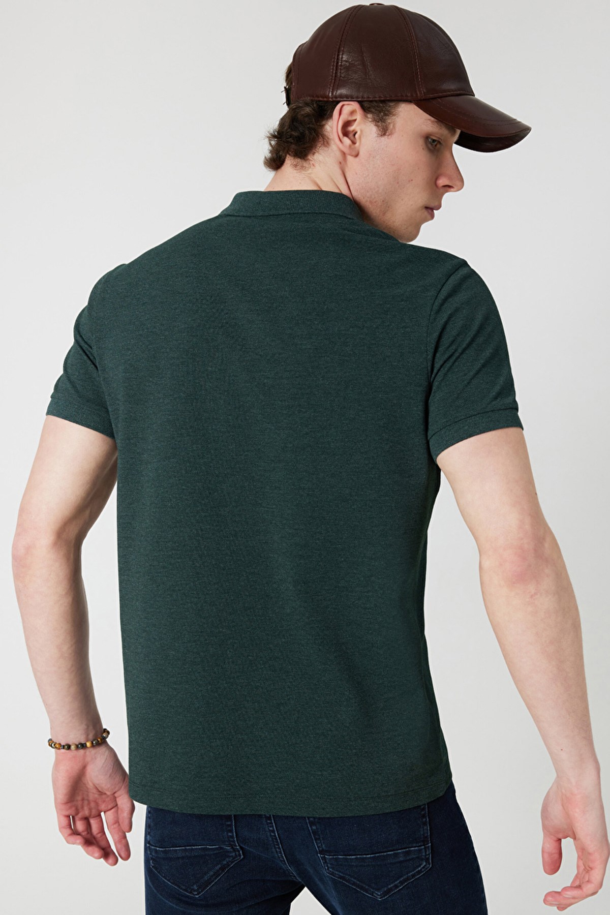 Loft Regular Fit Polo Yaka Erkek Tişört LF2007514 Yeşil