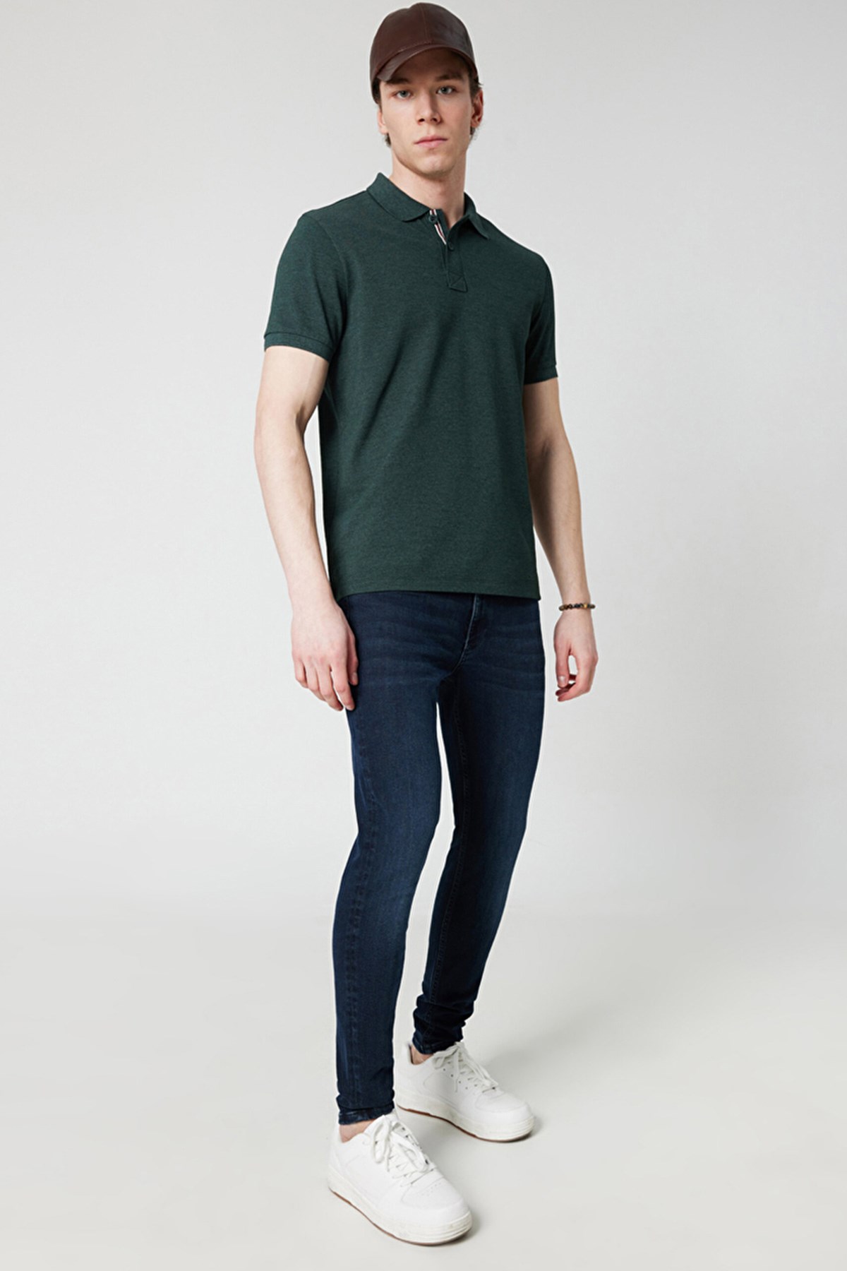 Loft Regular Fit Polo Yaka Erkek Tişört LF2007514 Yeşil