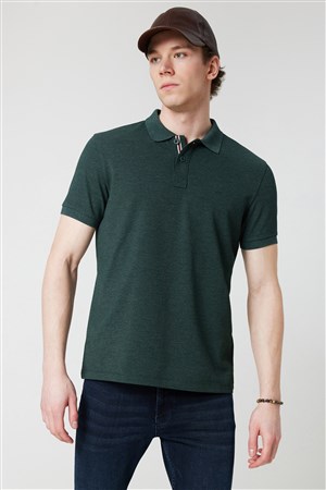 Loft Regular Fit Polo Yaka Erkek Tişört LF2007514 Yeşil