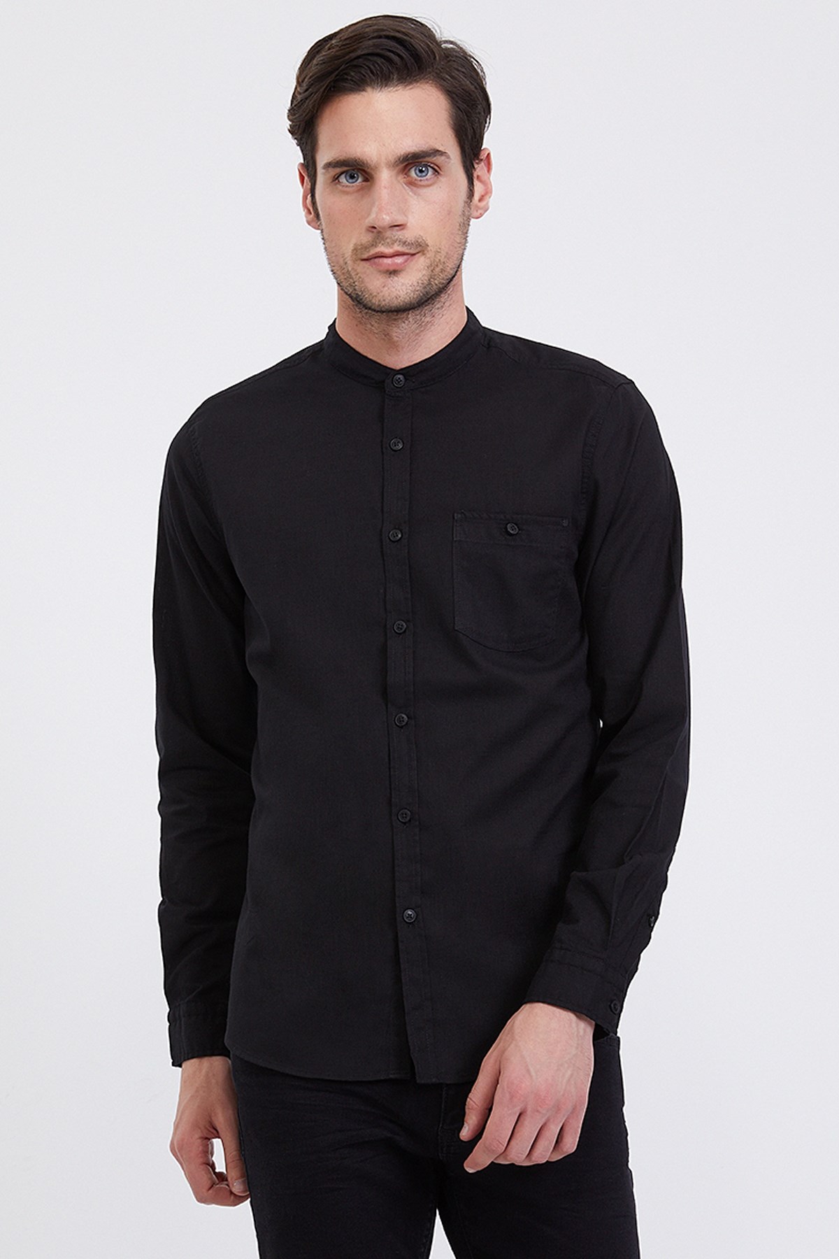Loft Regular Fit Erkek Gömlek LF2014781 Siyah