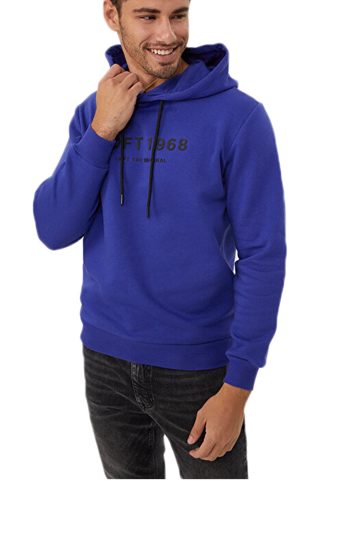 Loft Erkek Sweatshirt LF2021563 Mavi
