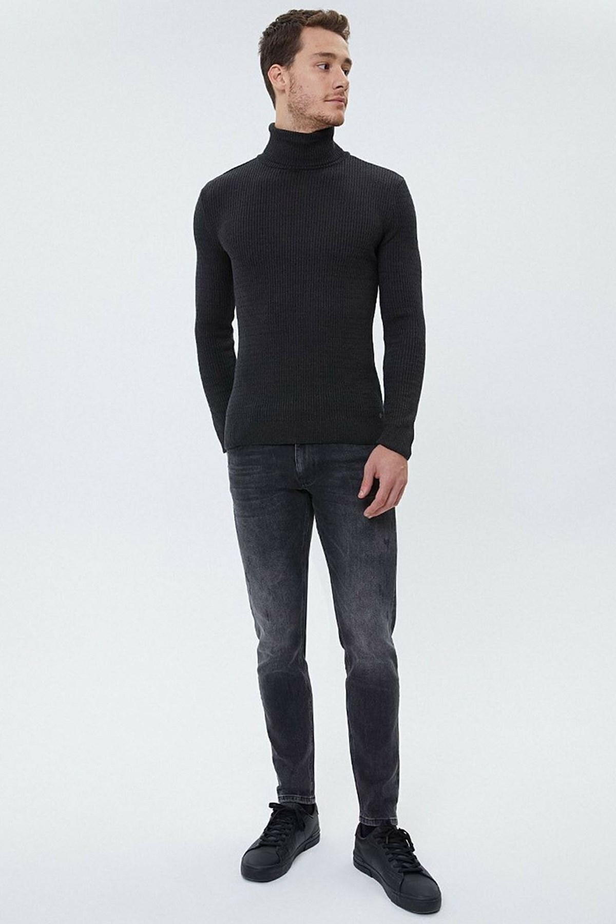 Loft Erkek Kazak LF2022600 Antrasit