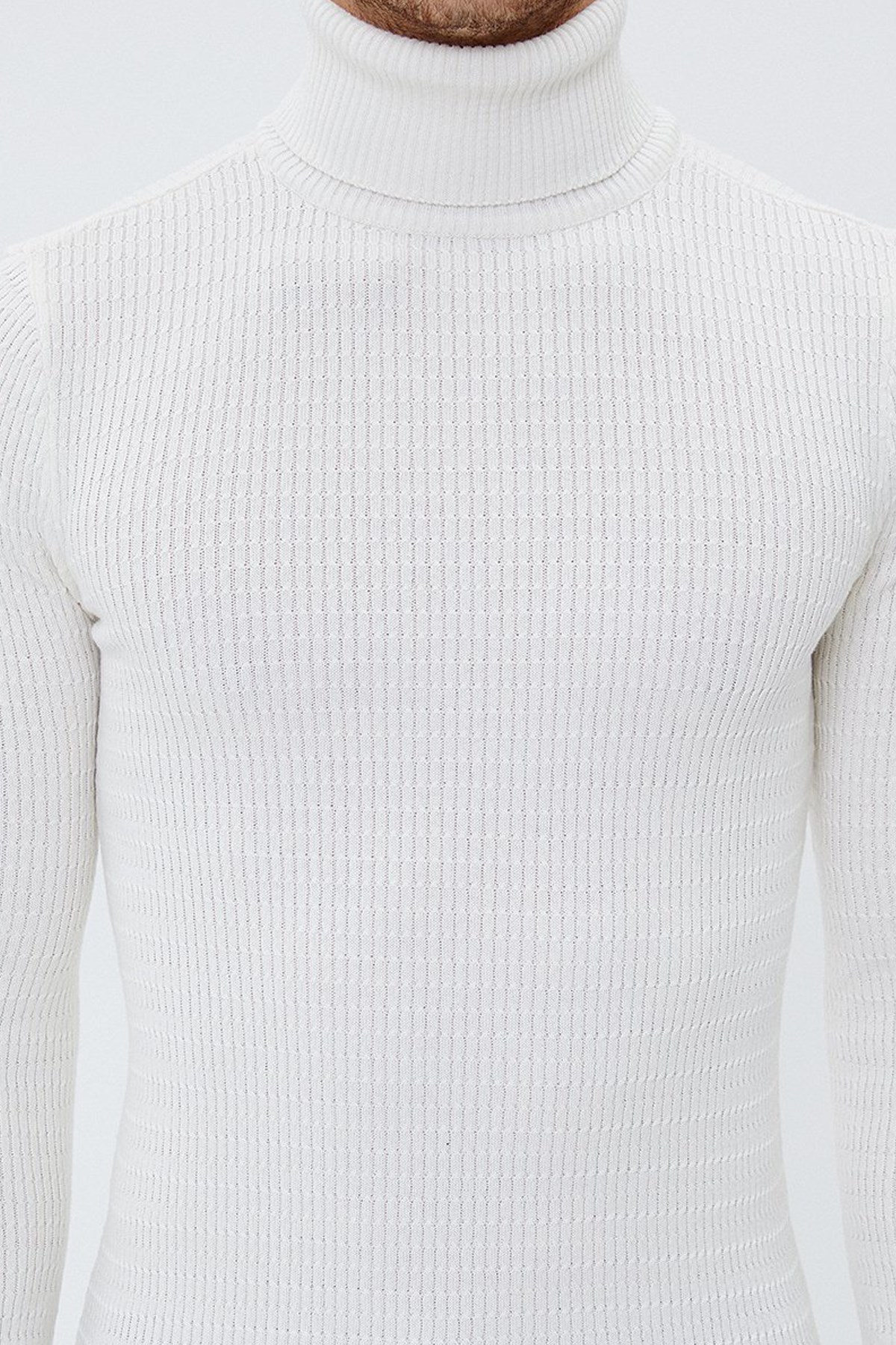 Loft Erkek Kazak LF2022600 Beyaz