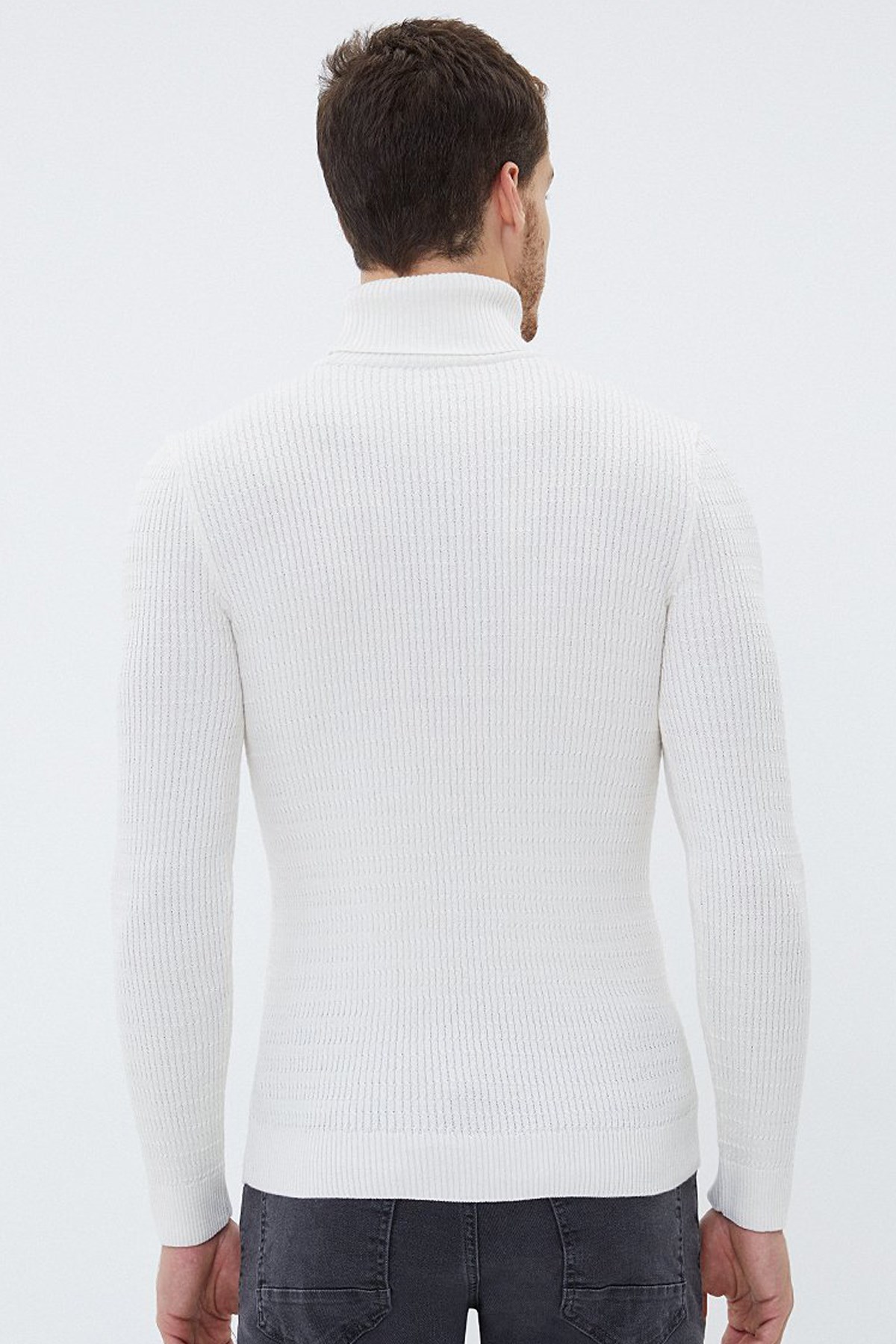 Loft Erkek Kazak LF2022600 Beyaz