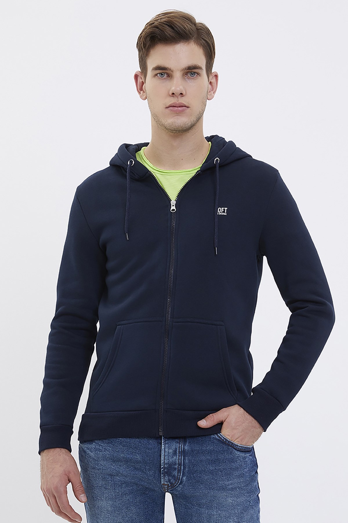 Loft Erkek Regular Fit Sweatshirt LF2023027 Lacivert