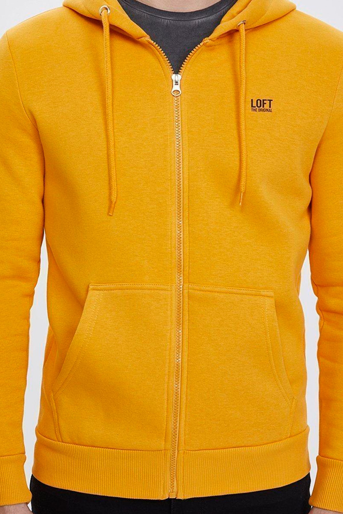 Loft Erkek Regular Fit Sweatshirt LF2023027 Sarı