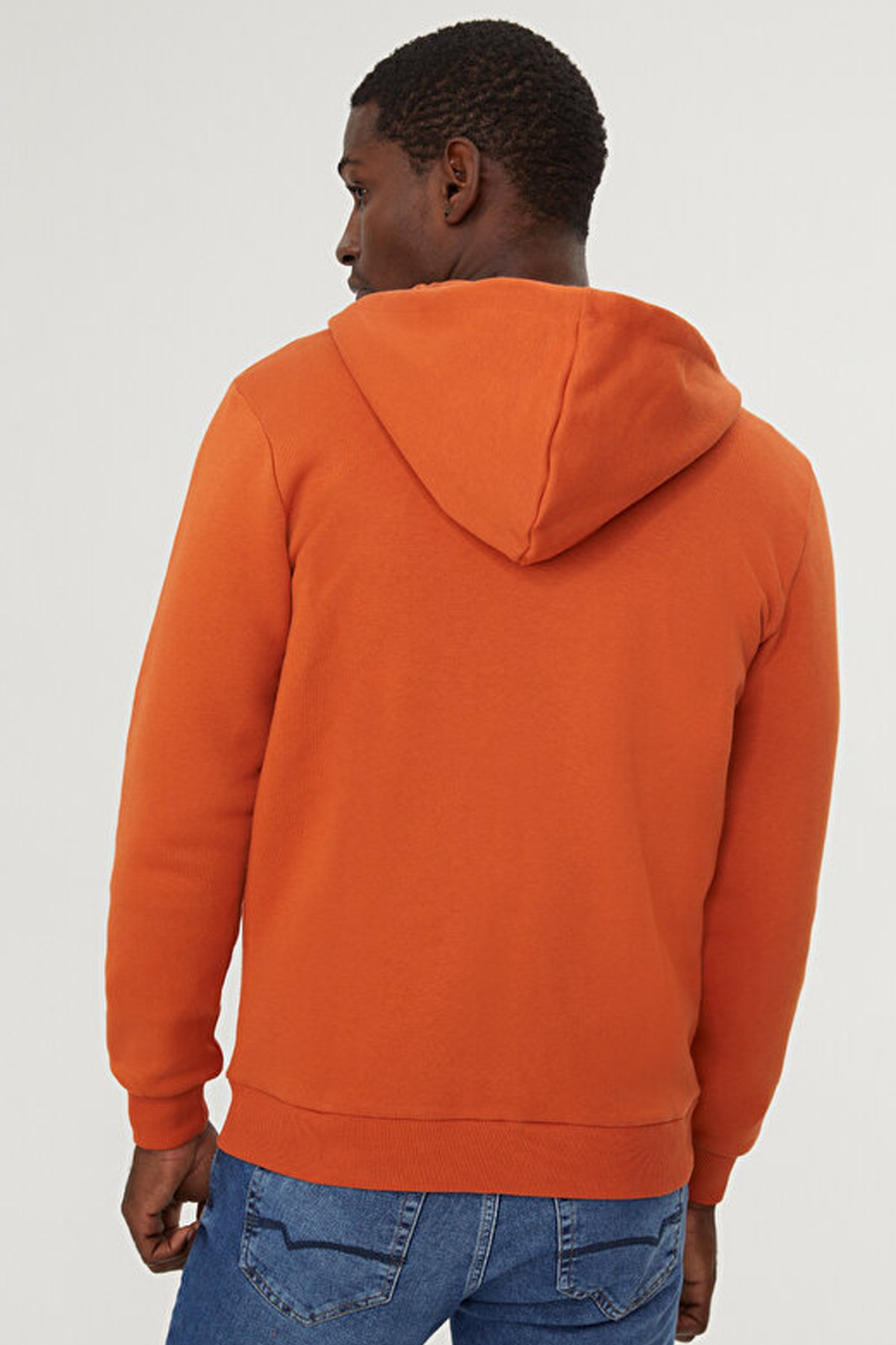 Loft Erkek Regular Fit Sweatshirt LF2023027 Turuncu