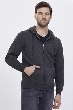 Loft Erkek Regular Fit Sweatshirt LF2023027 Antrasit