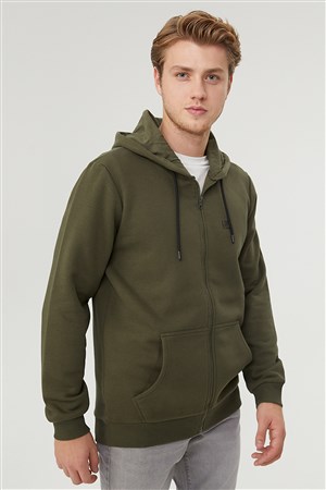 Loft Erkek Regular Fit Sweatshirt LF2023027 Haki