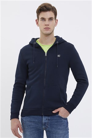 Loft Erkek Regular Fit Sweatshirt LF2023027 Lacivert