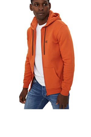 Loft Erkek Regular Fit Sweatshirt LF2023027 Turuncu