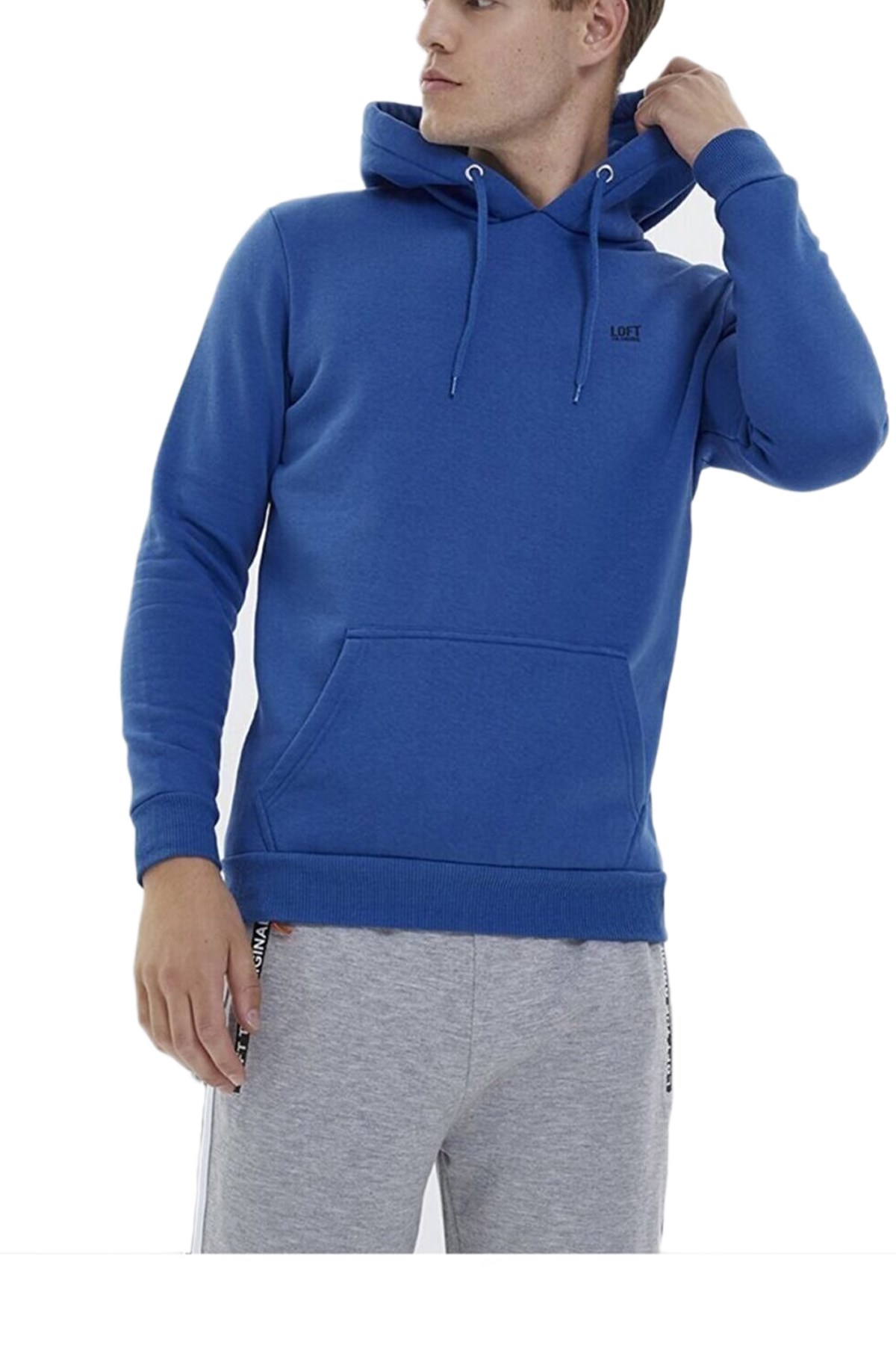 Loft Erkek Sweatshirt LF2023028 Mavi