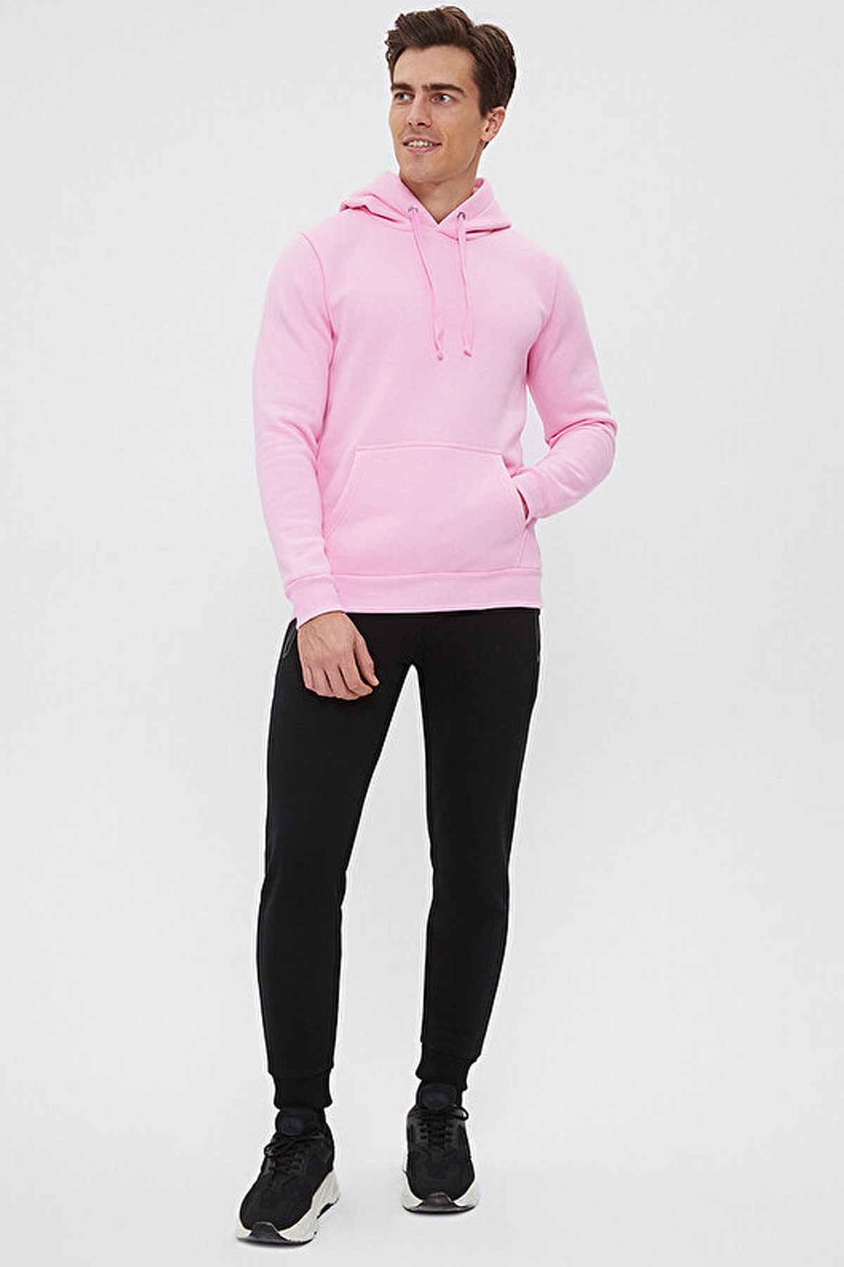 Loft Erkek Sweatshirt LF2023028 Pembe
