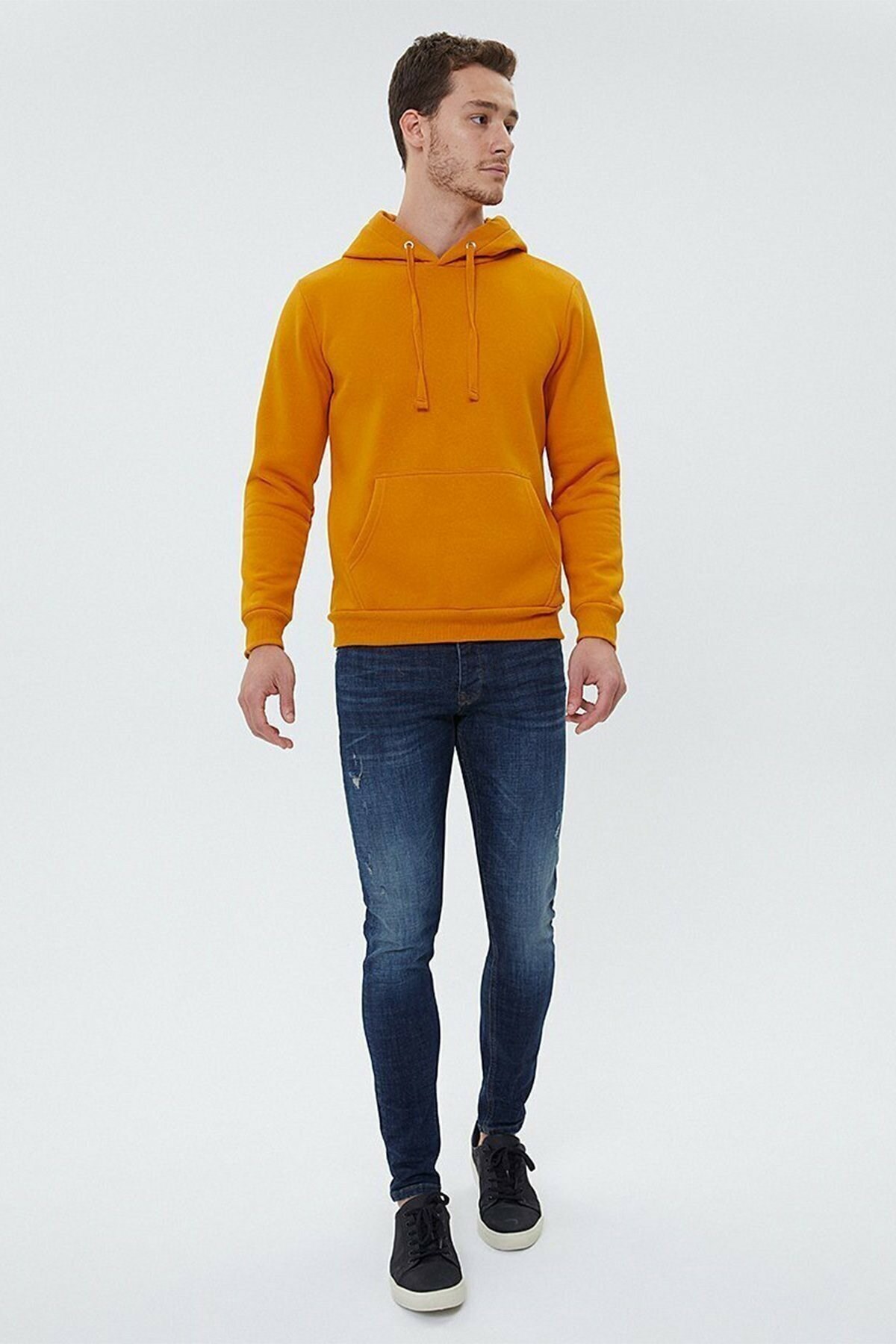 Loft Erkek Sweatshirt LF2023028 Sarı