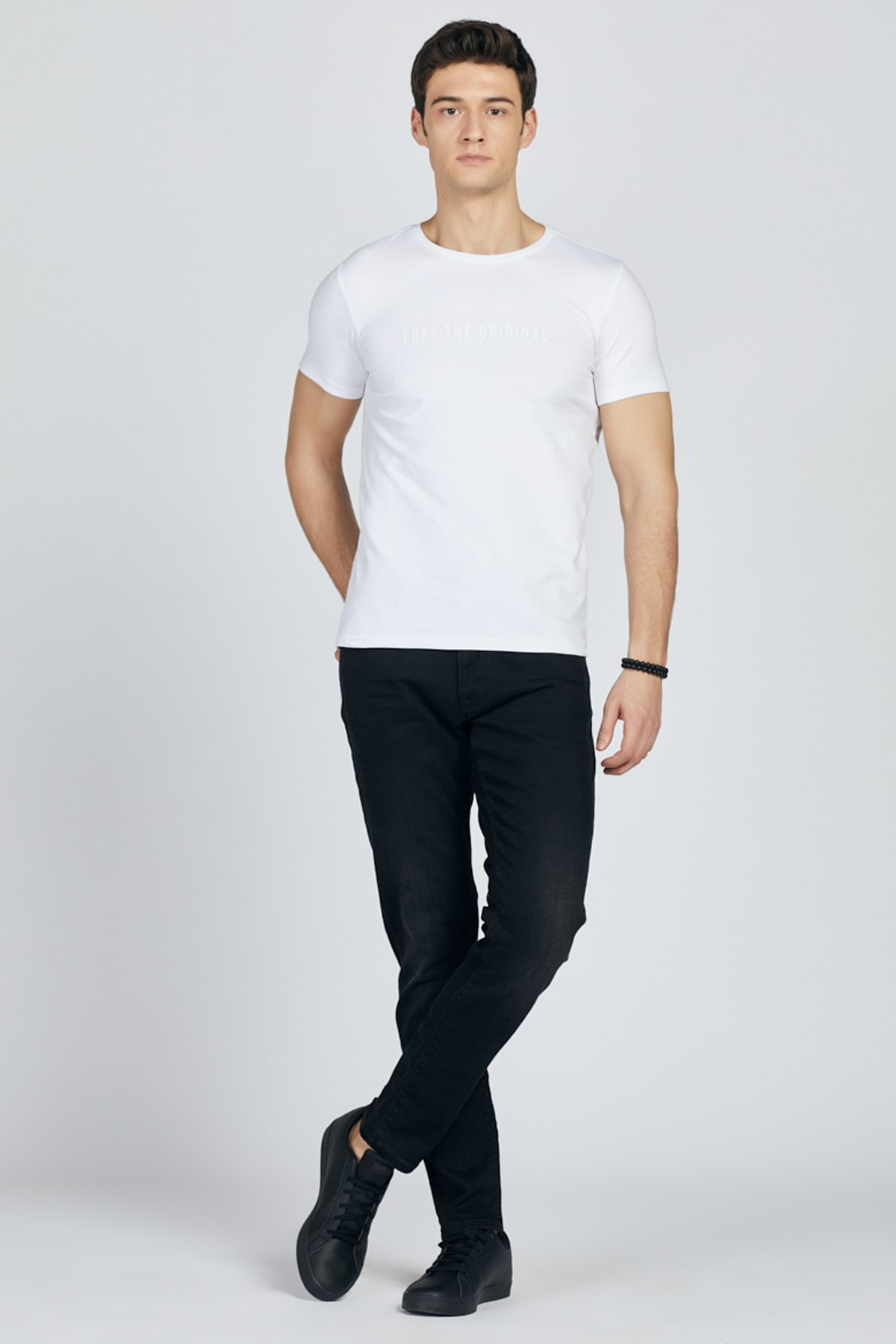 Loft Erkek Tişört LF2023741 Beyaz