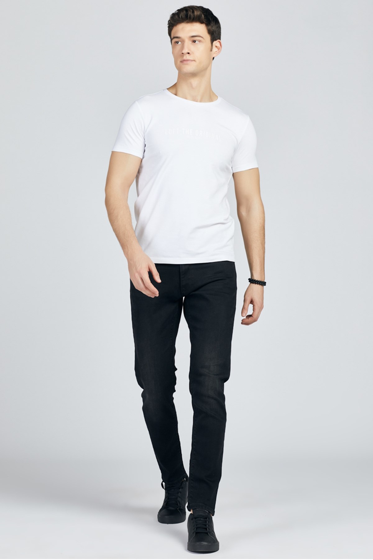 Loft Erkek Tişört LF2023741 Beyaz