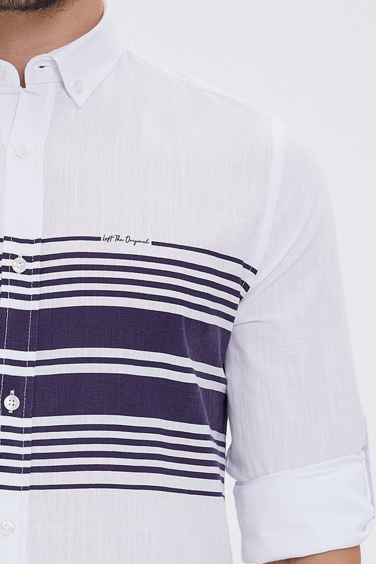 Loft Erkek Gömlek LF2024378 Beyaz