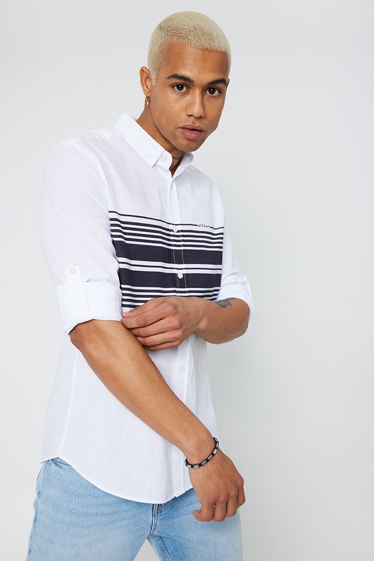 Loft Erkek Gömlek LF2024378 Beyaz