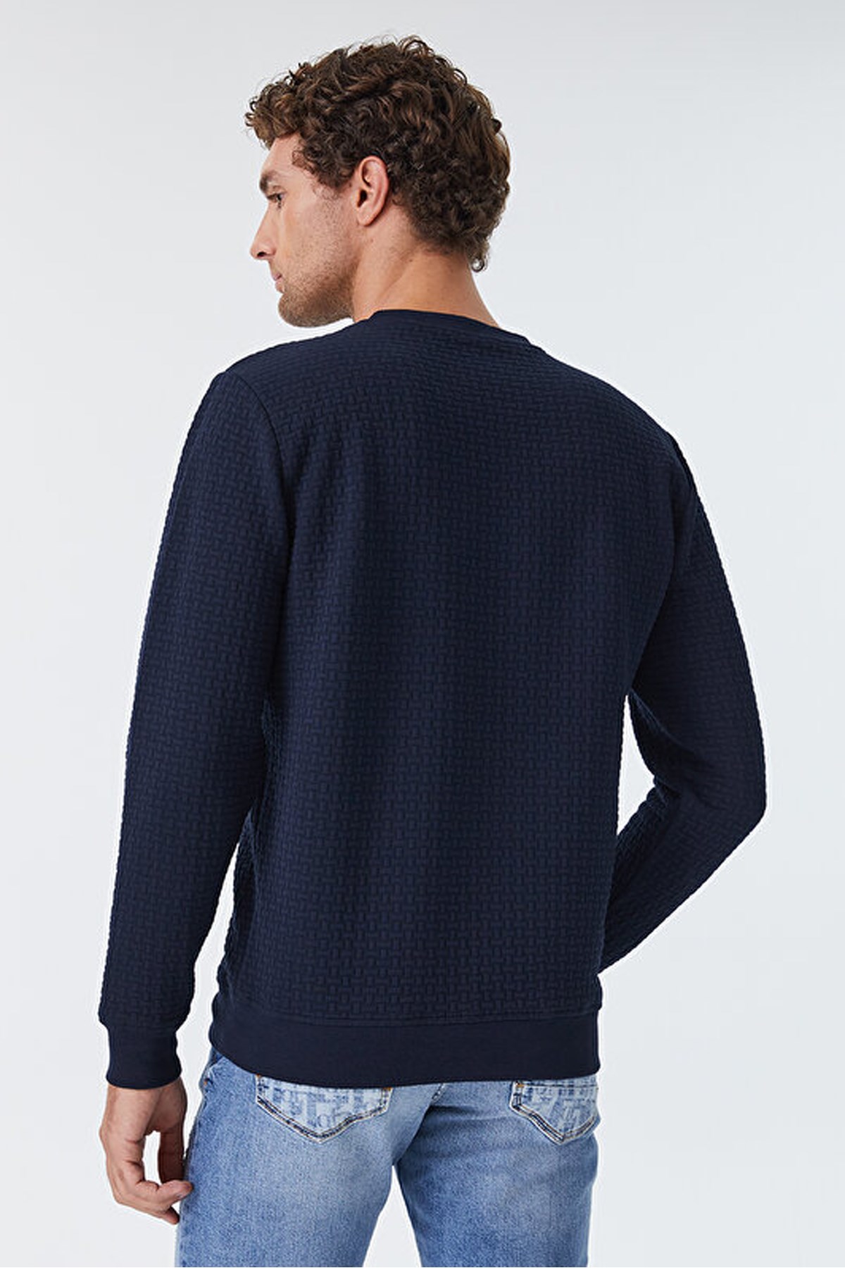 Loft Erkek Sweatshirt LF2025441 Lacivert