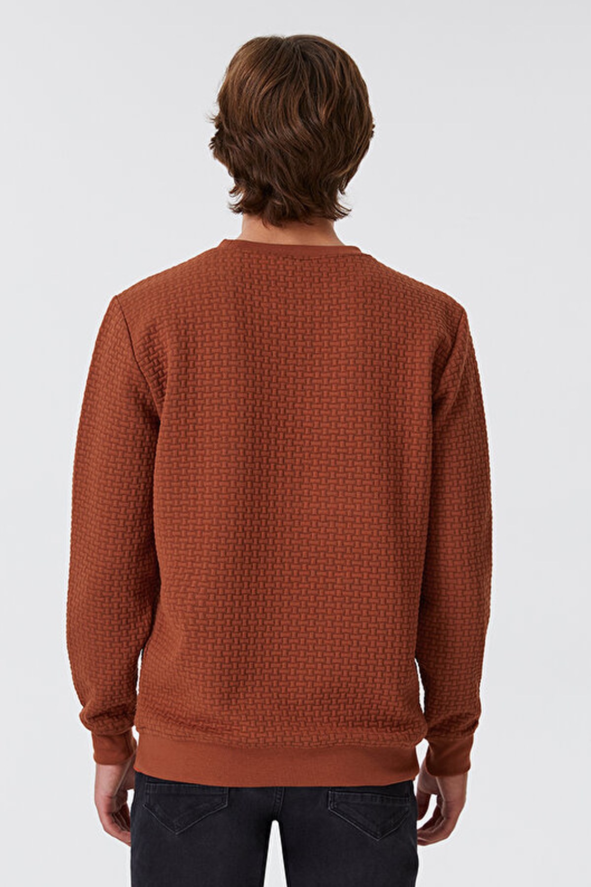 Loft Erkek Sweatshirt LF2025441 Turuncu