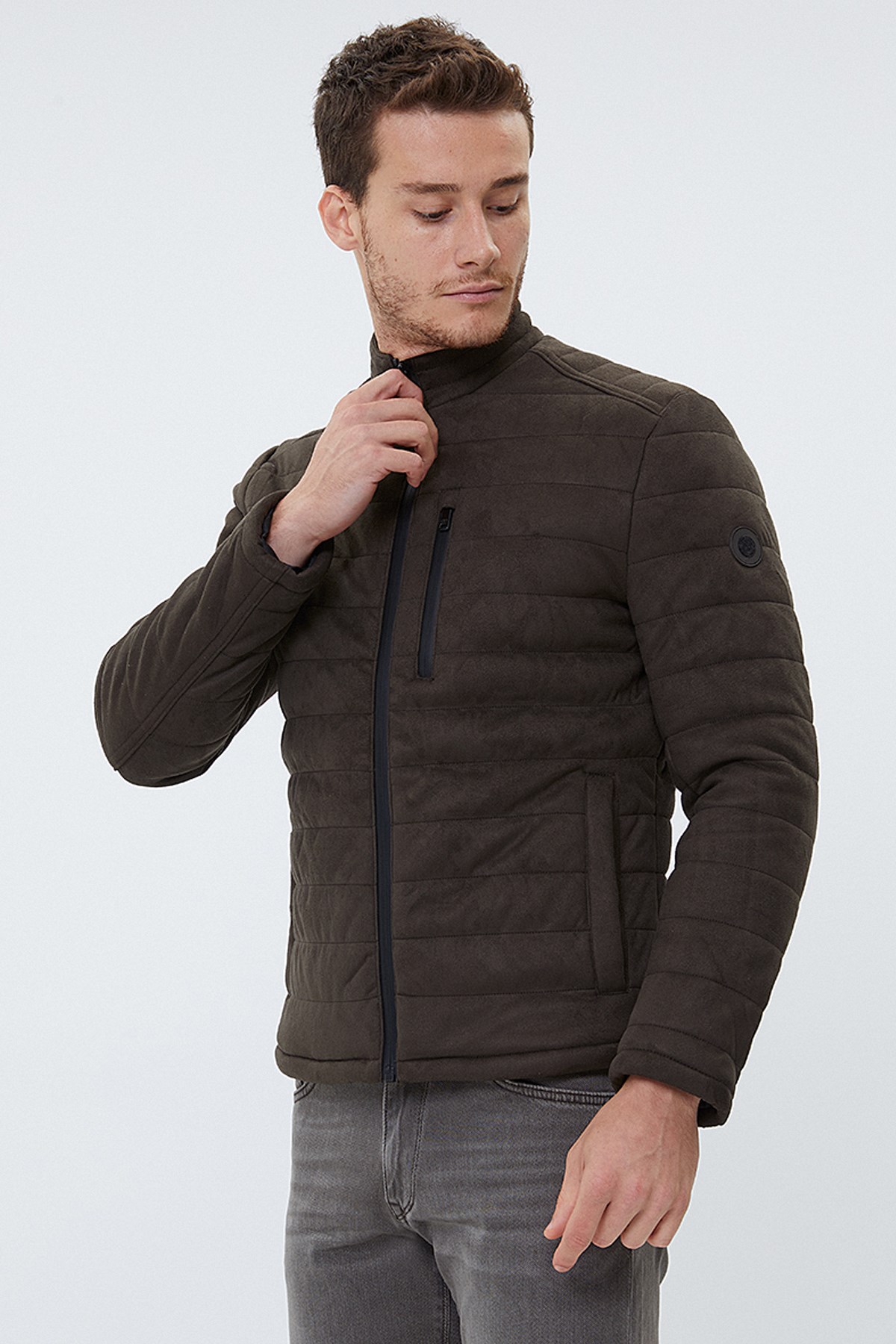 Loft Erkek Mont LF2025458 Haki