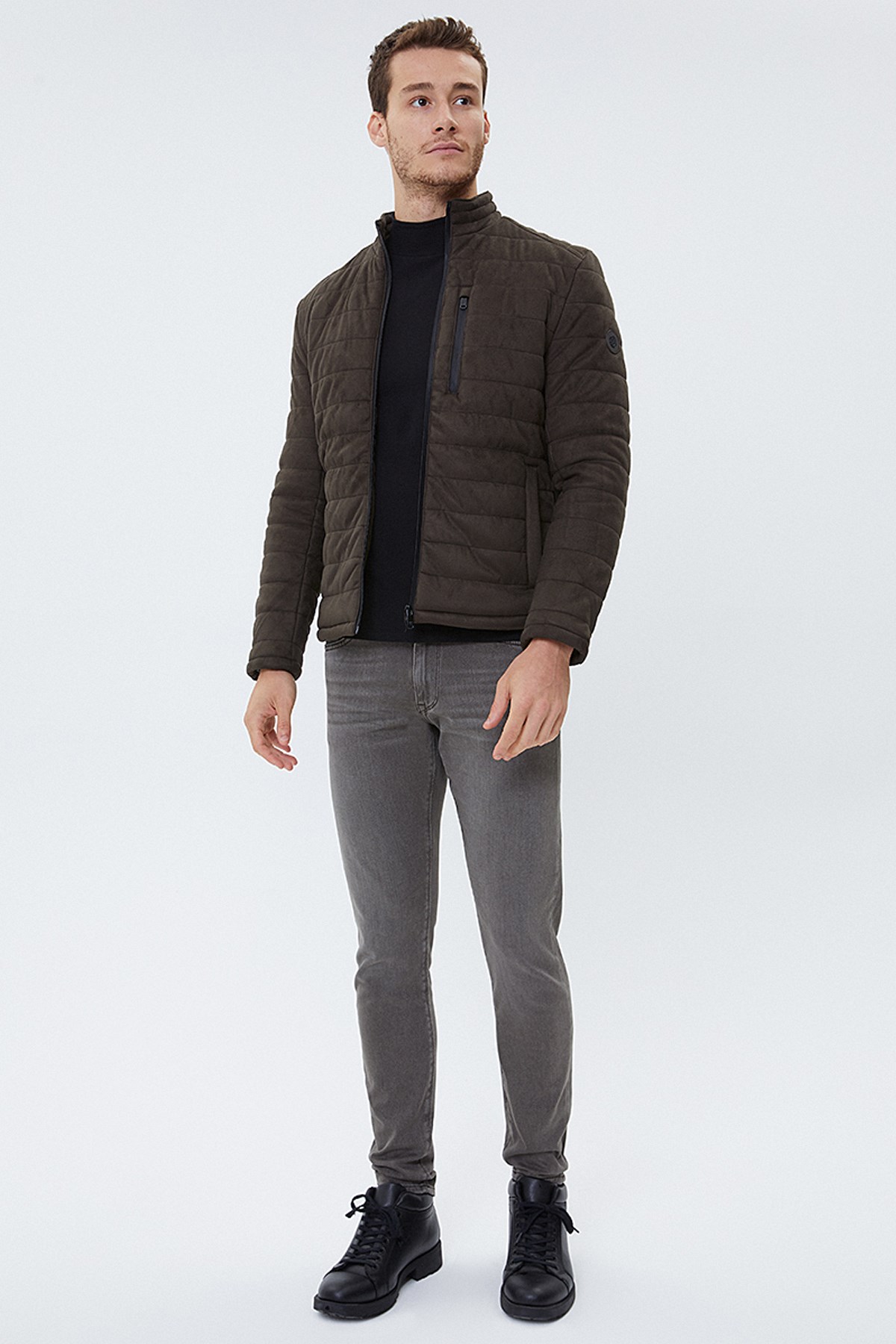 Loft Erkek Mont LF2025458 Haki