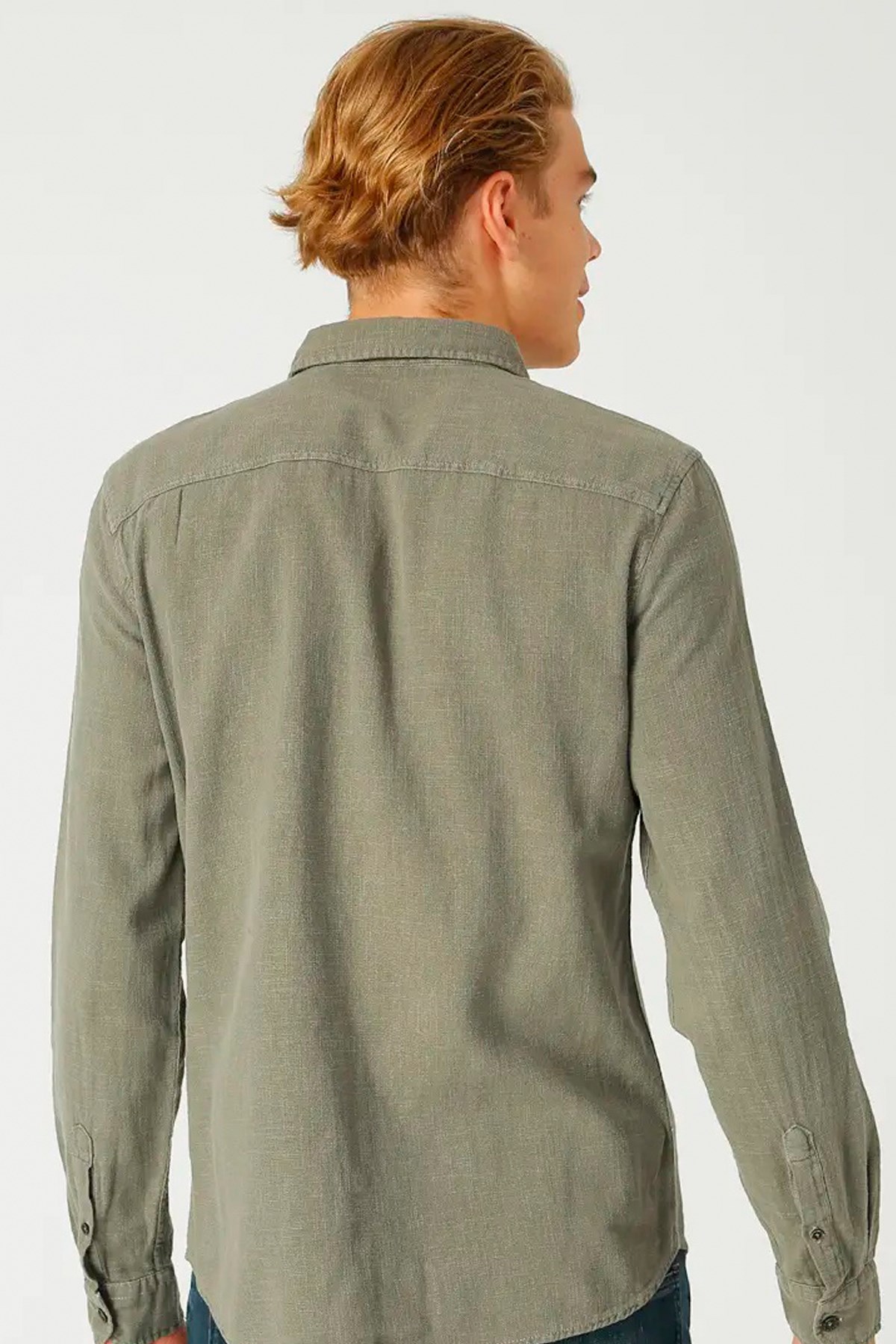 Loft Erkek Gömlek LF2025581 Haki