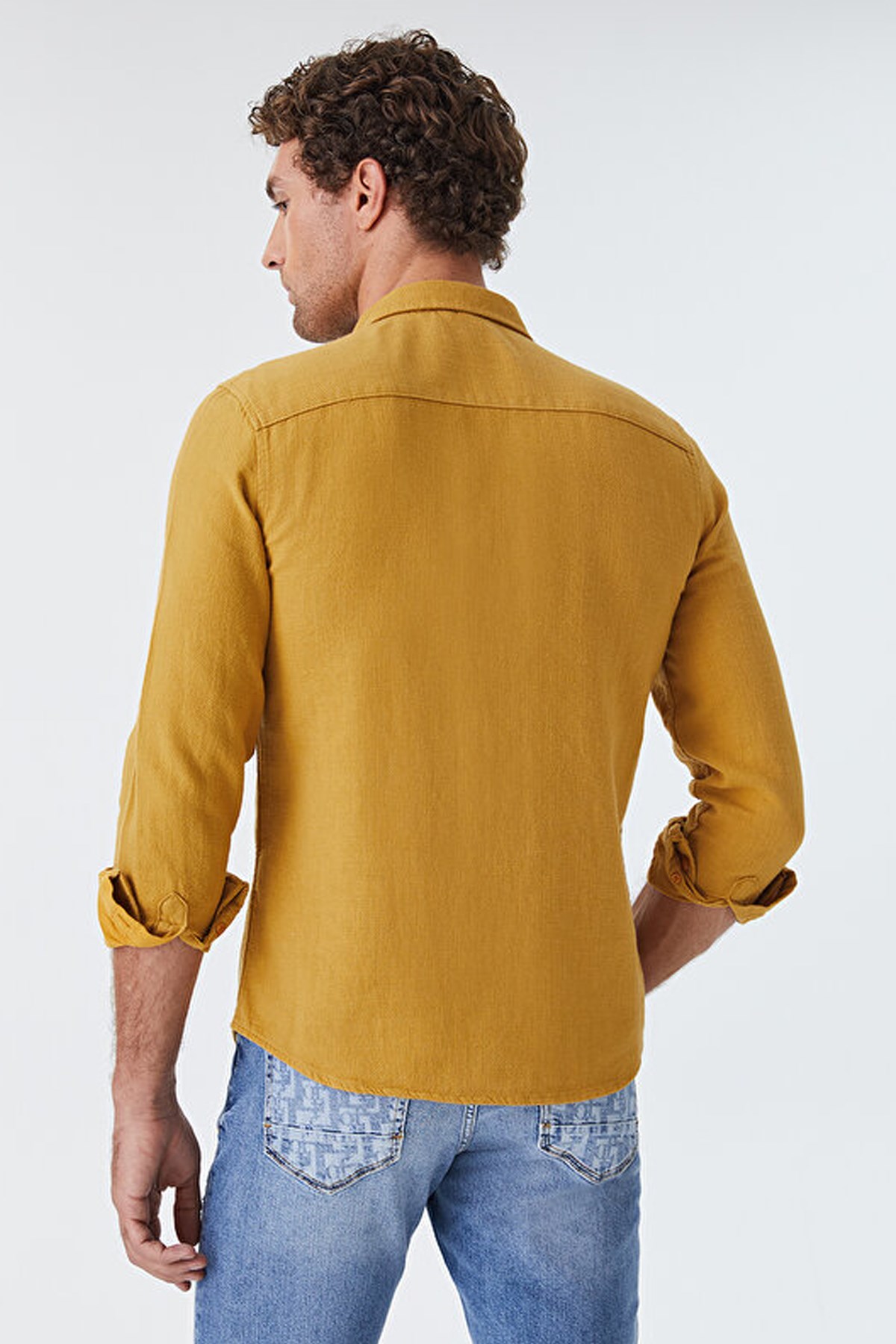 Loft Erkek Gömlek LF2025581 Sarı