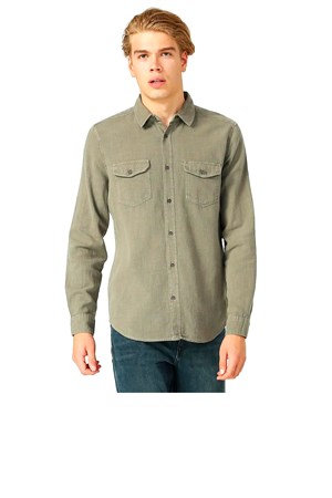 Loft Erkek Gömlek LF2025581 Haki