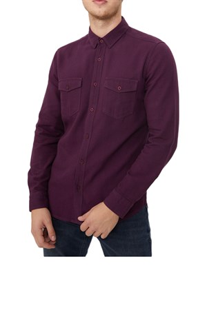 Loft Erkek Gömlek LF2025581 Mor