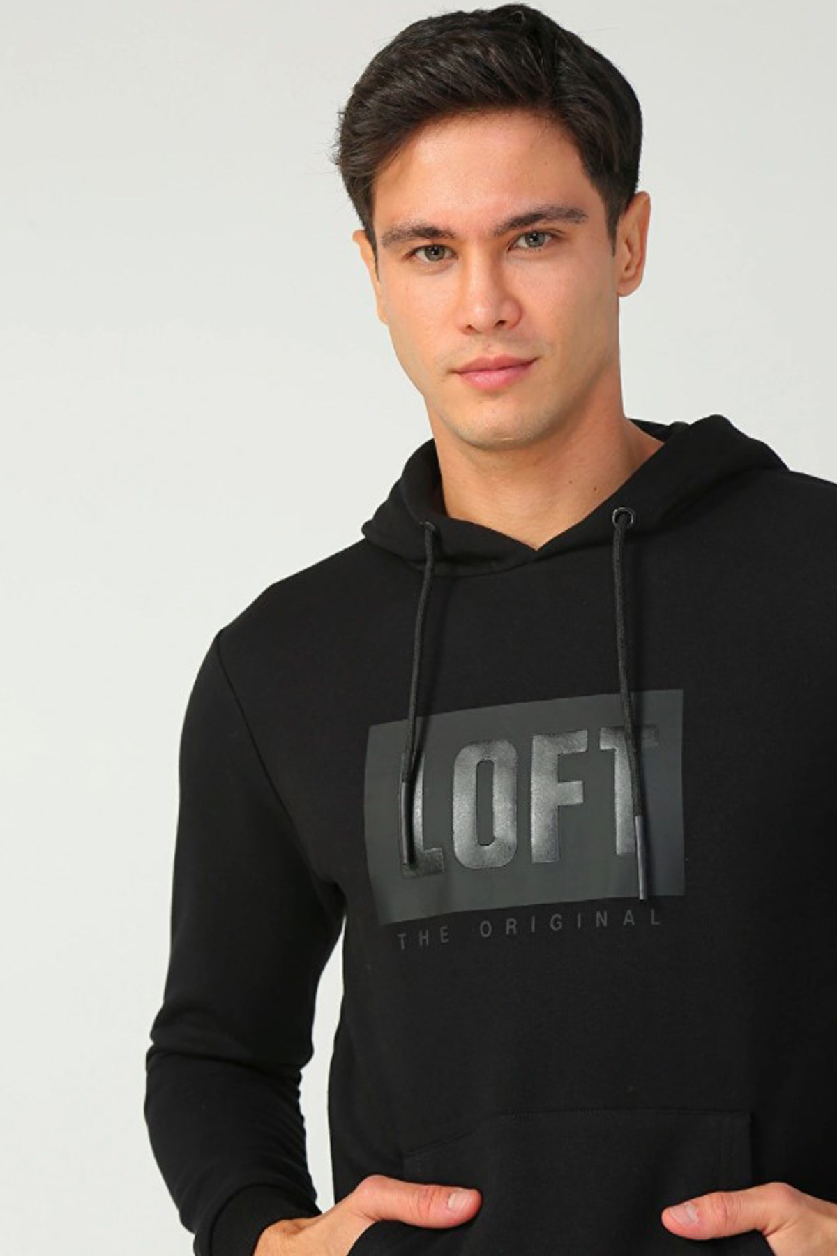 Loft Erkek Sweatshirt LF2025698 Siyah